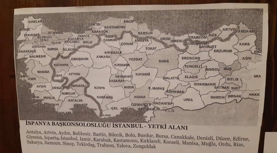 ispanya ikamet yetki bölgeleri